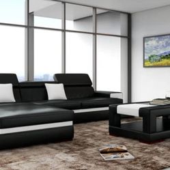 New Modern Sectional With Lights 