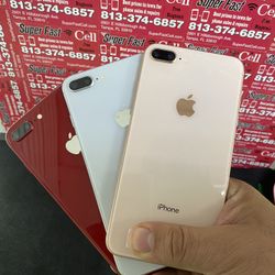 🔝⌚️iPhone 8 Plus 32gb Unlocked With Warranty 