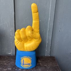 Vintage Golden State Warriors Ultimate Hand 20” 3D Foam Finger Blue Yellow