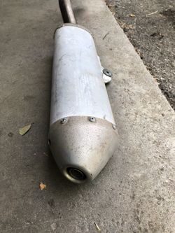 2005 Yamaha WR 450 stock exhaust pipe