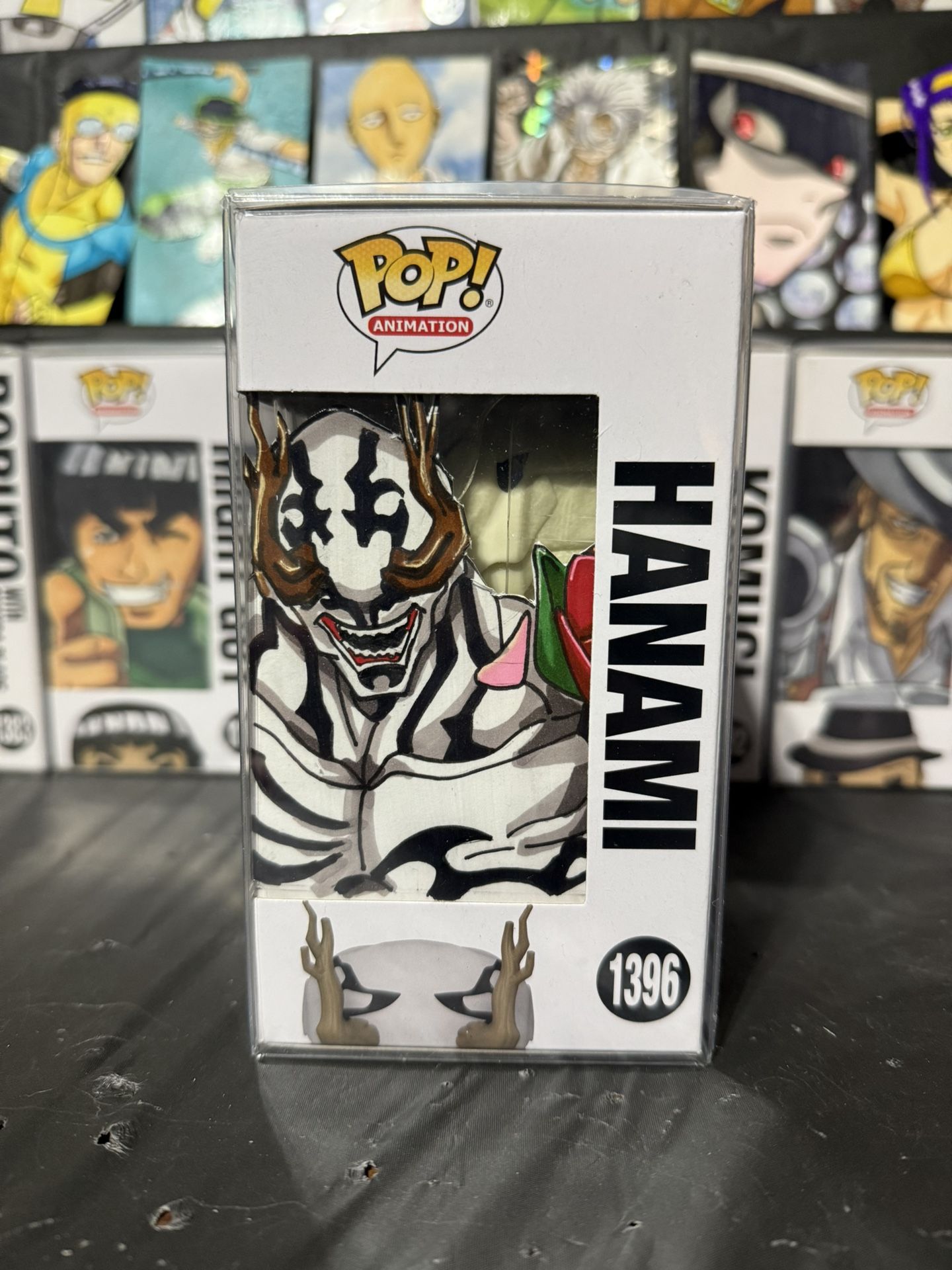 Hanami Funko Pop with custom art insert 1396