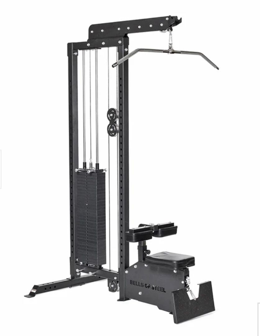 Bells of Steel Lat Pulldown Low Row Machine with 310Lb weight stack