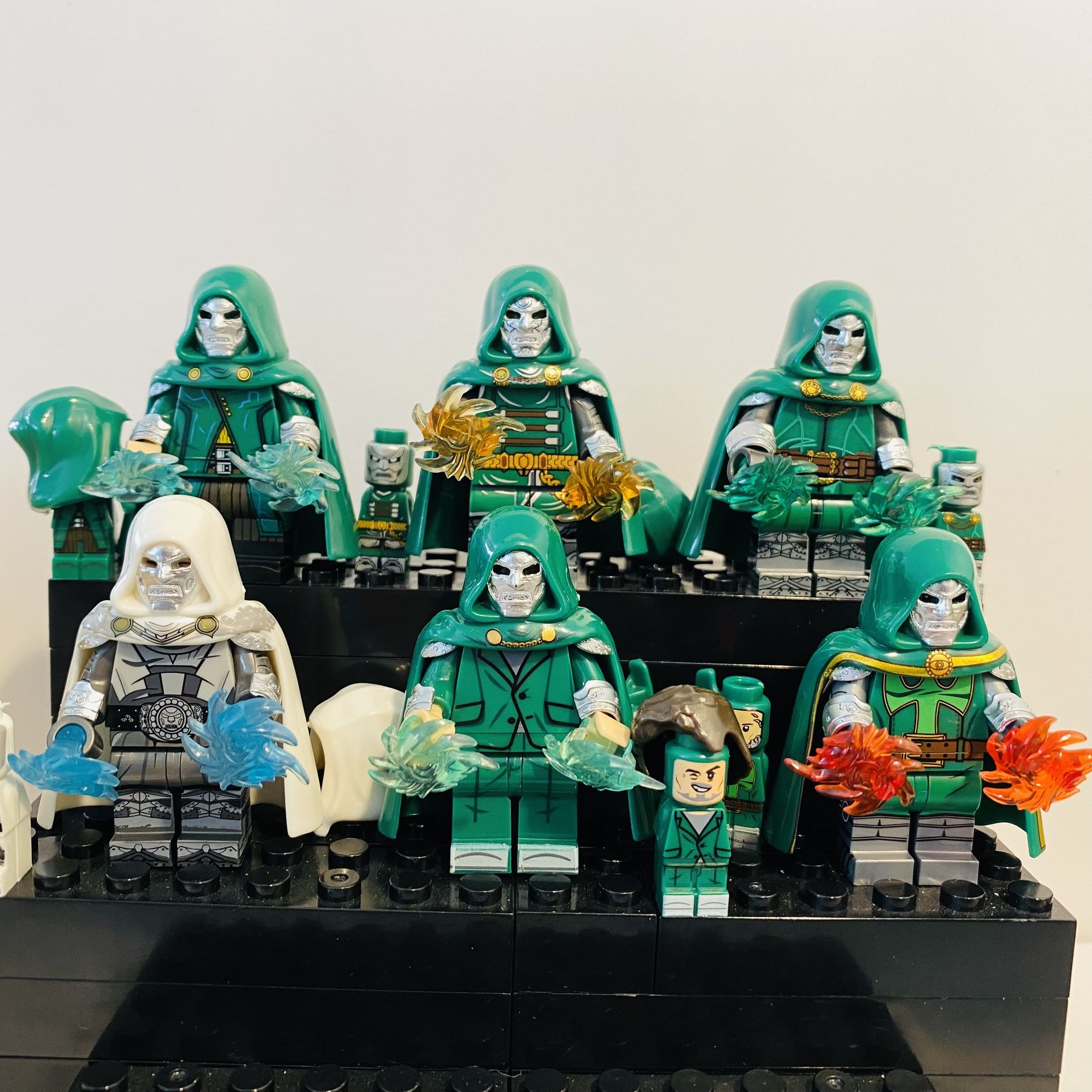 Dr. Doom Army Minifigures Rare Figs | New Custom Lego Compatible Set