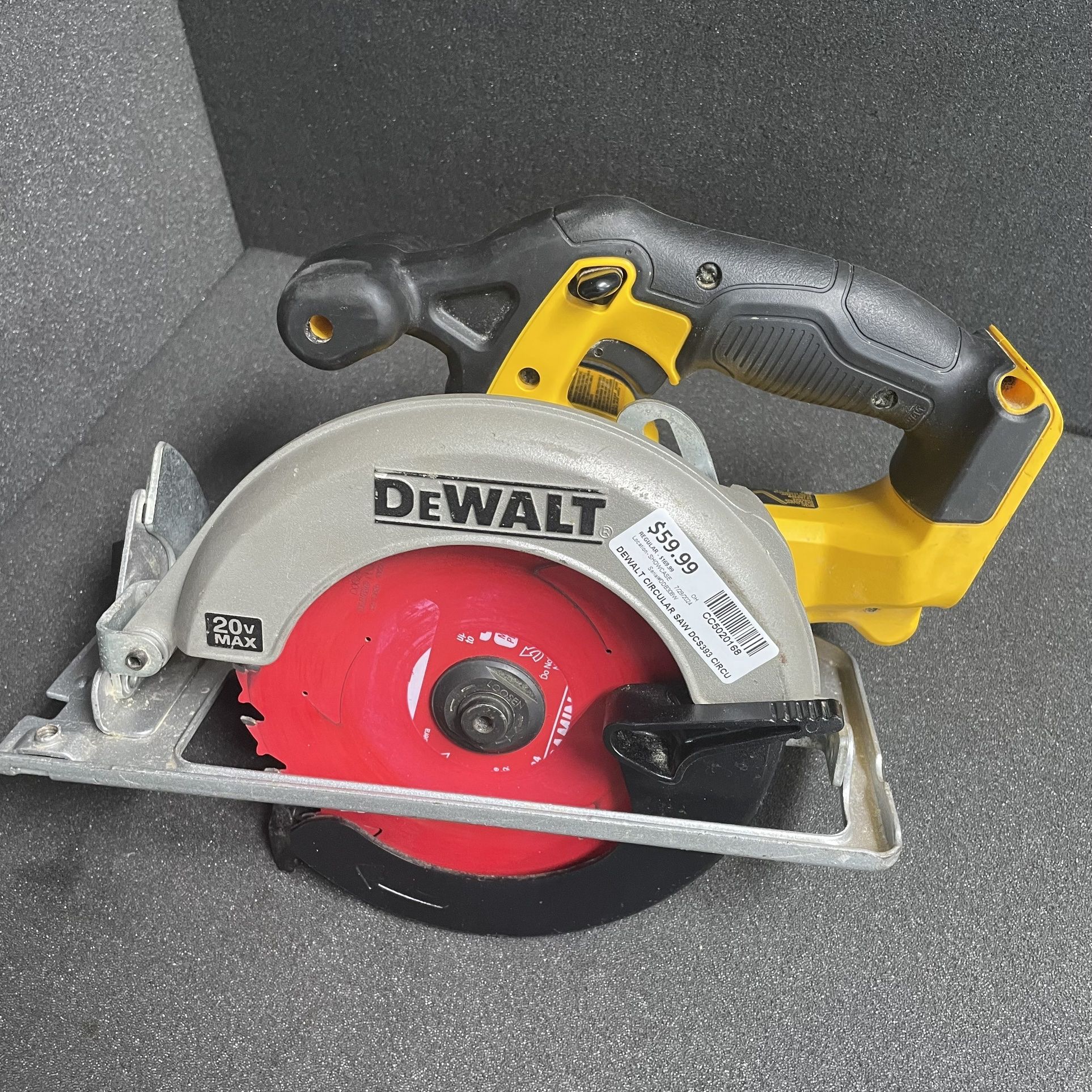 Dewalt DCS393 6 1 2 Cordless Circular Saw for Sale in Dearborn MI OfferUp