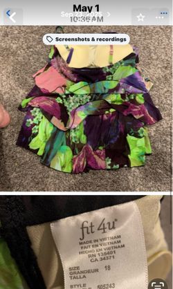 Women’s swim top size 18