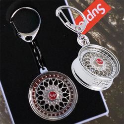 Supreme X BBS RS Rim Keychain
