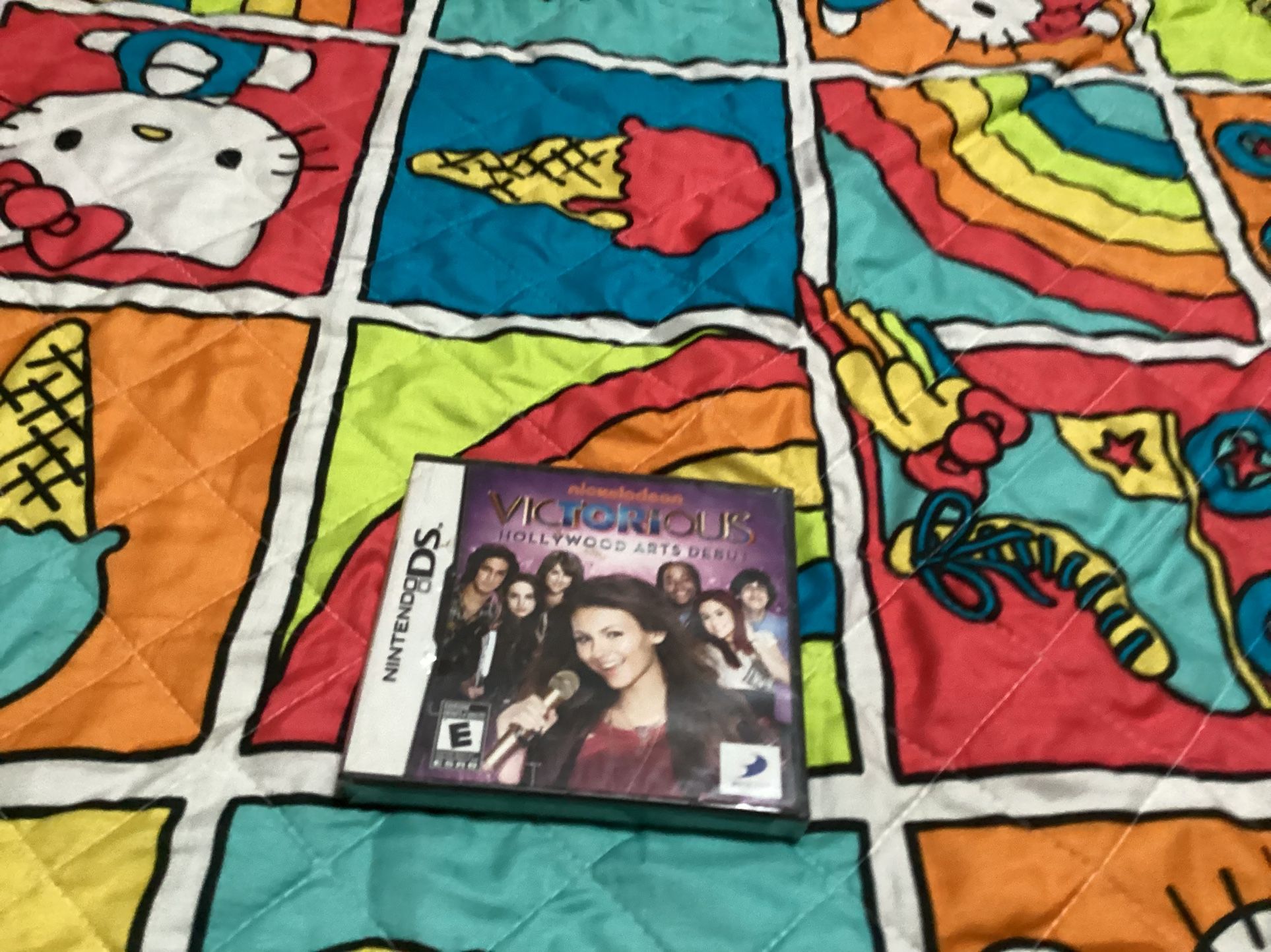 Nintendo Ds Nickelodeon Victorious Hollywood Arts Debut Game 