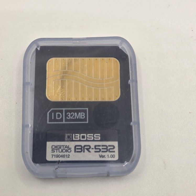 New Original 32MB SmartMedia card for a Boss BR 532 Digital Studio multitrack recorder