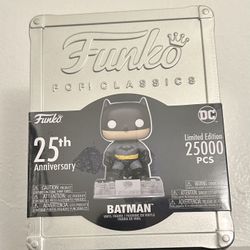 Funko Pop DC Comics BATMAN 25th Anniversary Exclusive Limited 25K Tin Box Set
