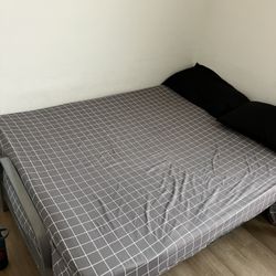 Full Sized Bed/Couch & Memory Foam Top 