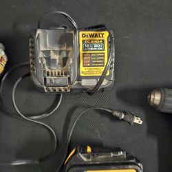 Drills,battery And Charger Dewalt