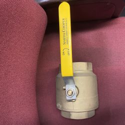 Smith-Cooper 4” 600WOG BRASS FULL PORT BALL VALVE