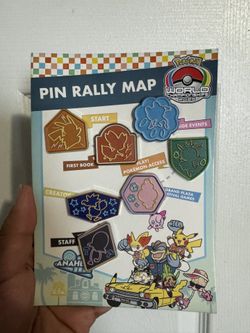 2025 Pokemon World Championship Pin Rally Complete Set