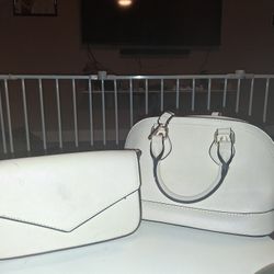 White Purse Set
