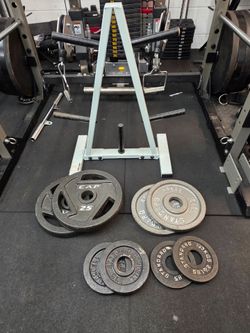 Weight plates 2x25, 2x10, 2x5, 2x2.5