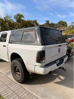 2012 Dodge Ram camper shell short bed with hardware