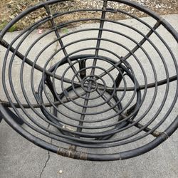 Papasan chair base