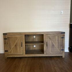 Wood tv Console 