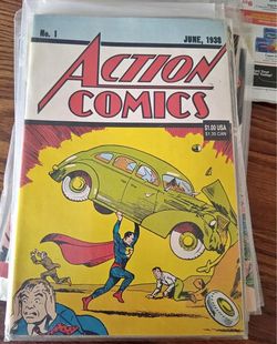 Action Comics No. 1 June 1938 Reprint