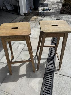 Wood Bar Stools