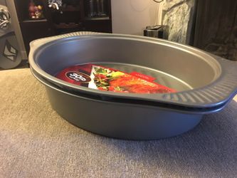 Two large roster pans