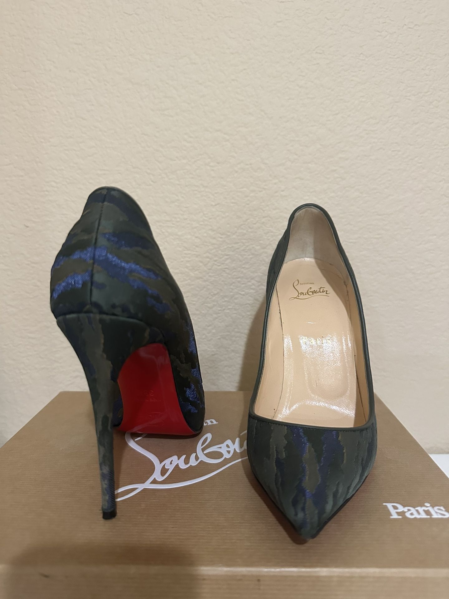 Christian Louboutin Pigalle follies 100 JQ Camou loubi