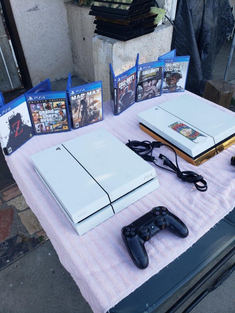 $200! Any 3 Games, 1 Original Controller & Playstation 4 PS4 500GB, $200! Any PS4. OR $400! Both PS4 Combo. Trade are welcome