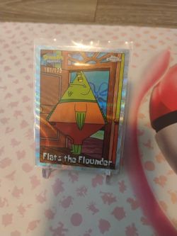 Topps Chrome SpongeBob Cards (Numbered Card)