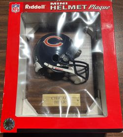 Chicago Bears Mini Helmet Plaque