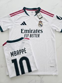 Mbappe Real Madrid home jersey