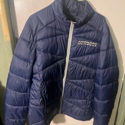 Mens Cowboys Puffer Jacket