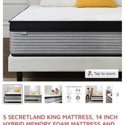 Secret Land King Mattress  