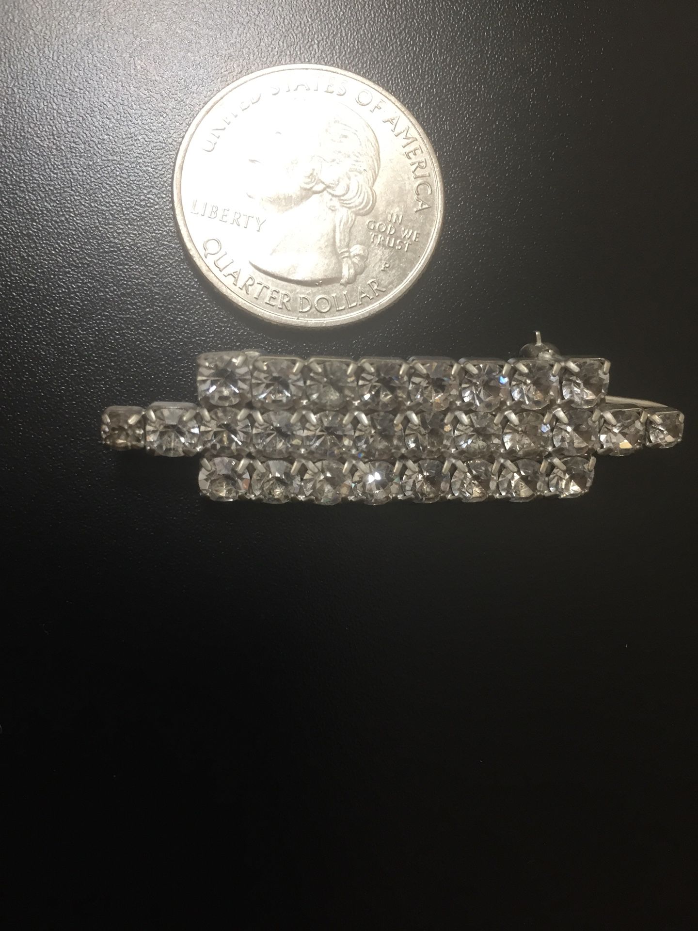 Vintage Rhinestone Pin