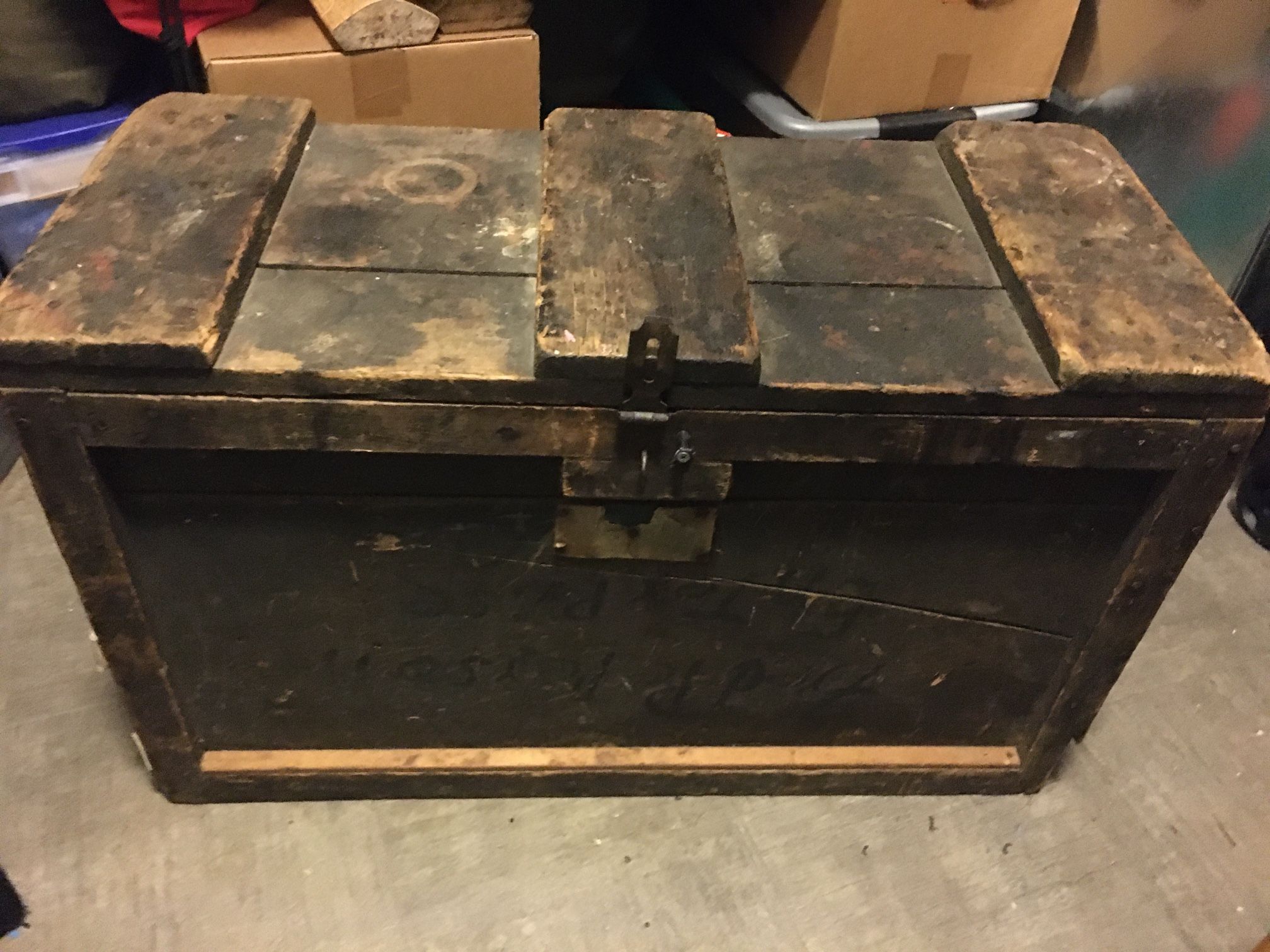 Antique Steamer Trunk