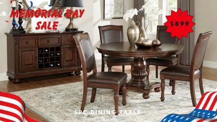 5 PC DINING TABLE
