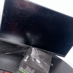 Gaming Monitor & Xbox Elite Controller 