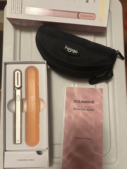 Red Light therapy wand & Eye shield