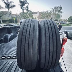 215/75/17.5 Cooper Work Series 90%+ Tread (2)