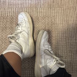 Worn In And Used Pair Of Women’s Nike AF1’s (DM FOR PRICE)