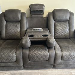 Moving Sale: Recliner Couch