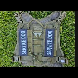 Service Dog Tactical Harness All Size M L XL 