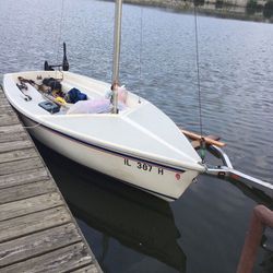 Carpri 14.2 sail boat