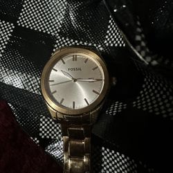 Fossil Rose Gold Watch