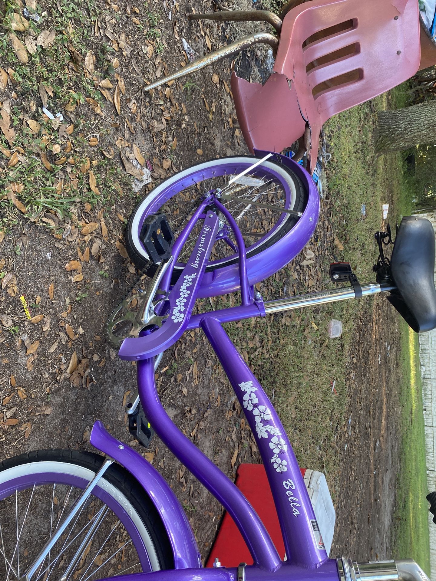 Purple Firmstrong  Bella Bicycle 