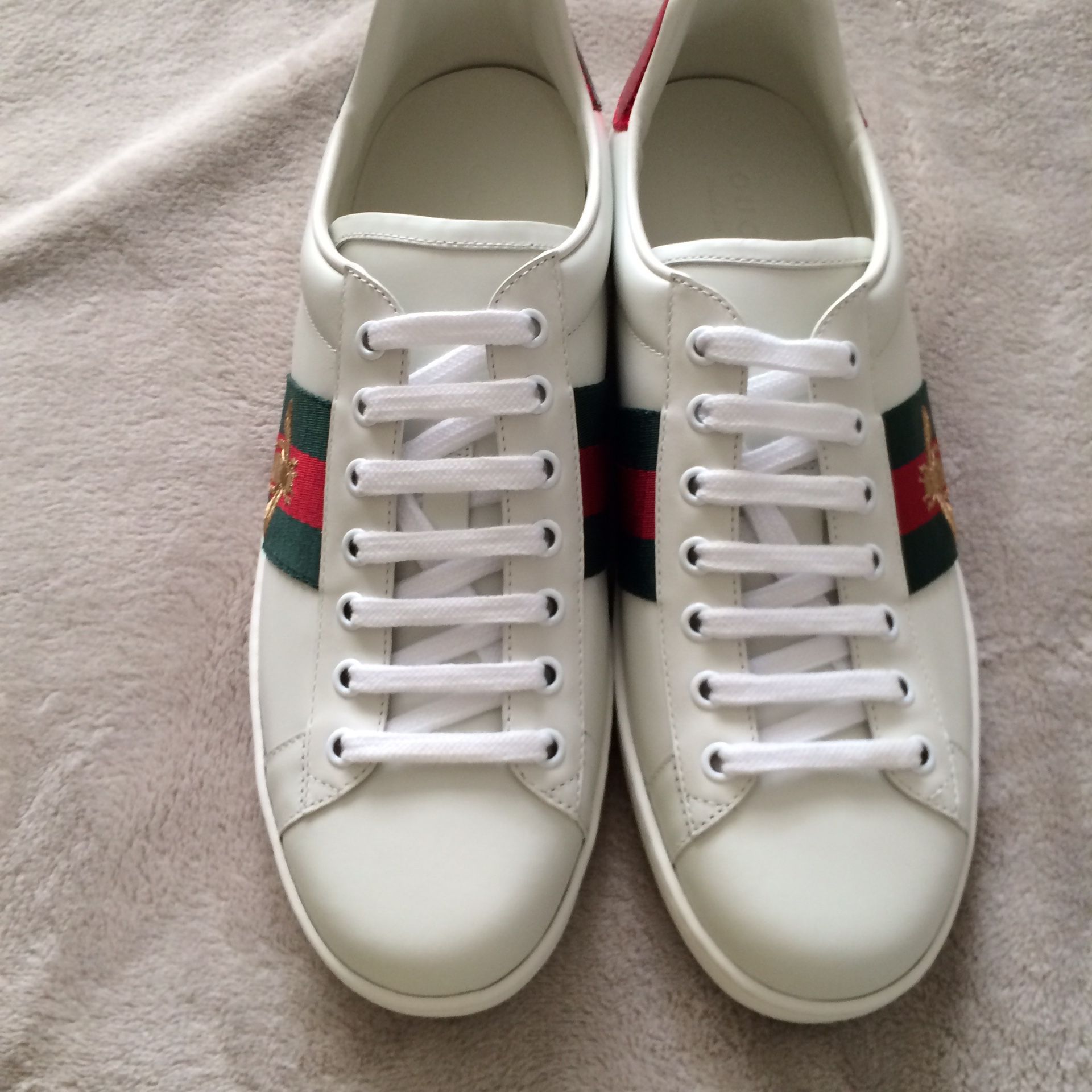 gucci ace bee sneakers sz 12 for men