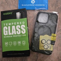 Tempered Glass Screen Protector.. (Iphone 15 Pro Max)