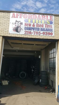 We sell used tires
