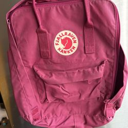 Fjallraven Kanken Backpack Dark Red Authentic
