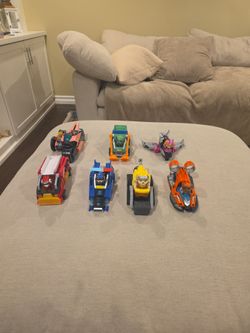 Mega PAW Patrol: The Mighty Movie Toy Lot – Transforming Vehicles, Figures & Playset Bundle