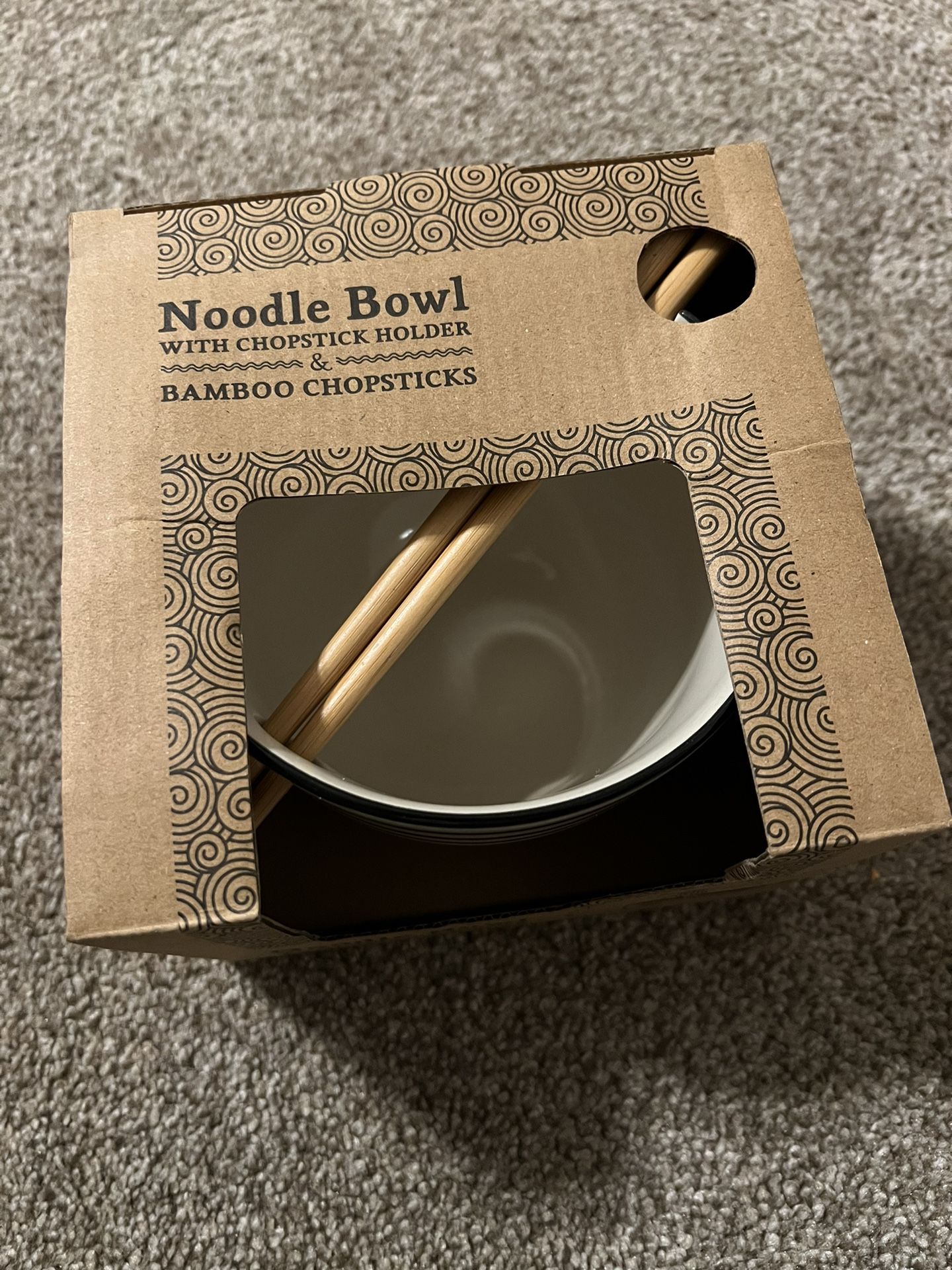 Ramen Bowl With Chopsticks